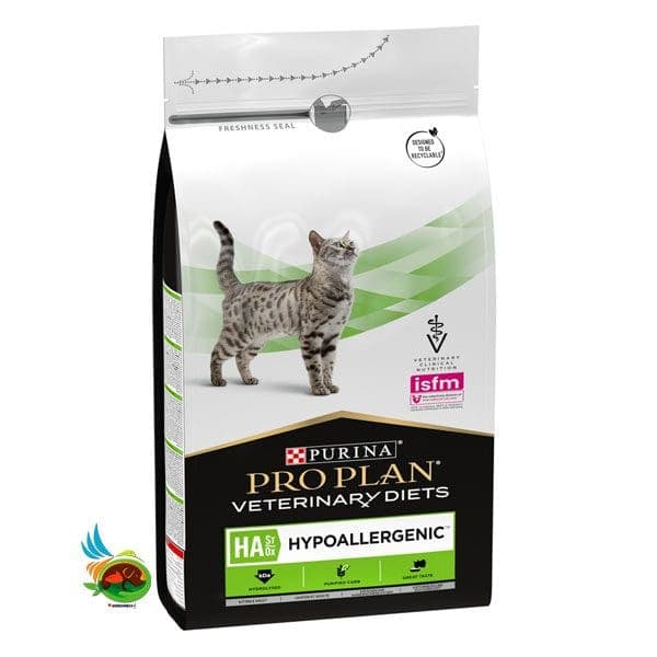 غذای خشک درمانی مخصوص آلرژی گربه پروپلن Purina pro plan hypoallergenic وزن ۱.۵ کیلوگرم — تصویر ۲