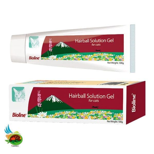 خمیر مالت گربه بایولاین Bioline hairball solution gel وزن 100 گرم