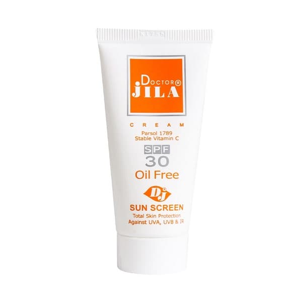 کرم ضد آفتاب بی رنگ SPF30 دکتر ژیلا — تصویر ۴