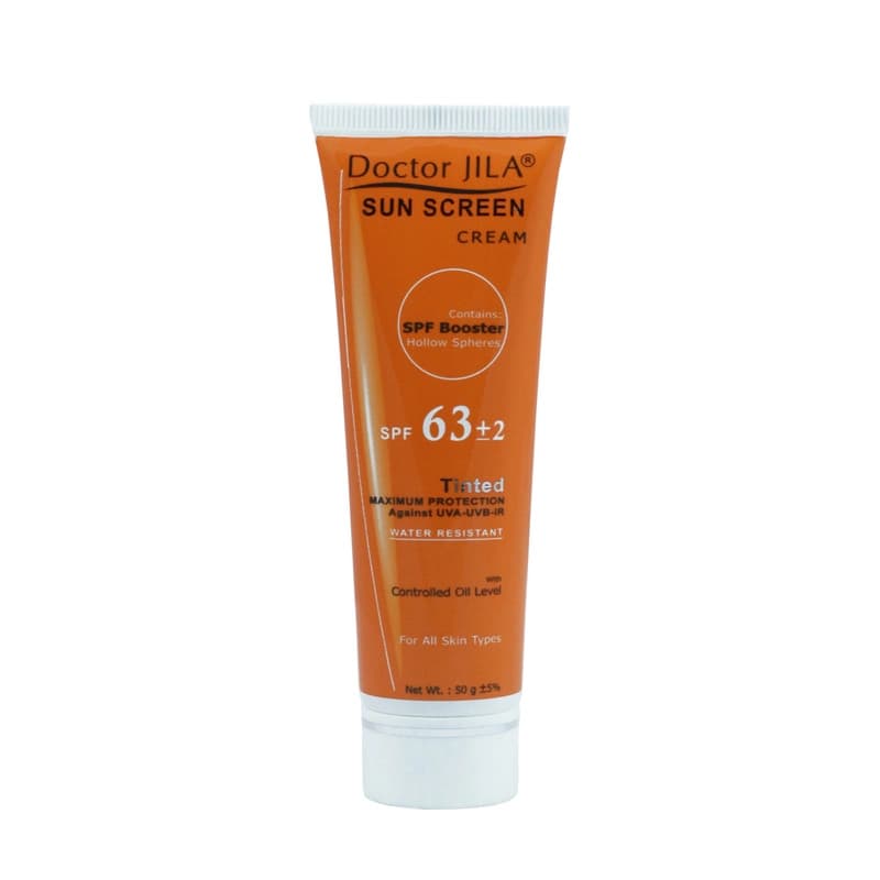 کرم ضد آفتاب رنگی SPF63 دکتر ژیلا — تصویر ۶