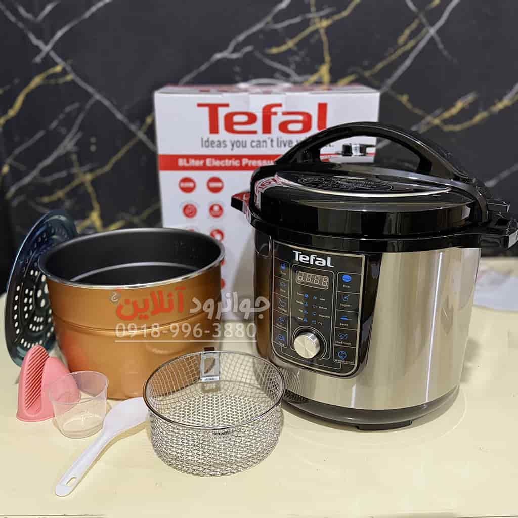 زودپز 6 لیتر تفال 14 کاره TF-3040-6 Tefal — تصویر ۶