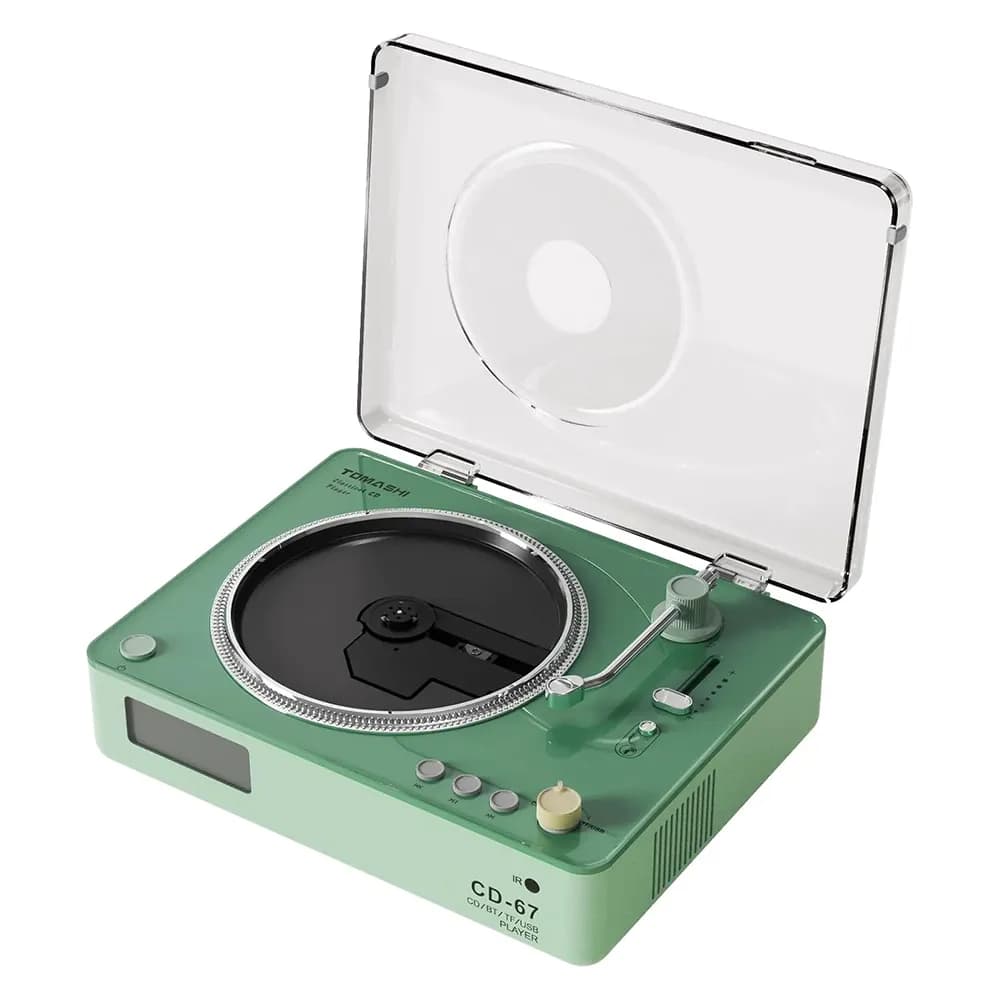 پخش‌کننده CD قابل حمل TOMASHI برند TOMASHI مدل CD-67