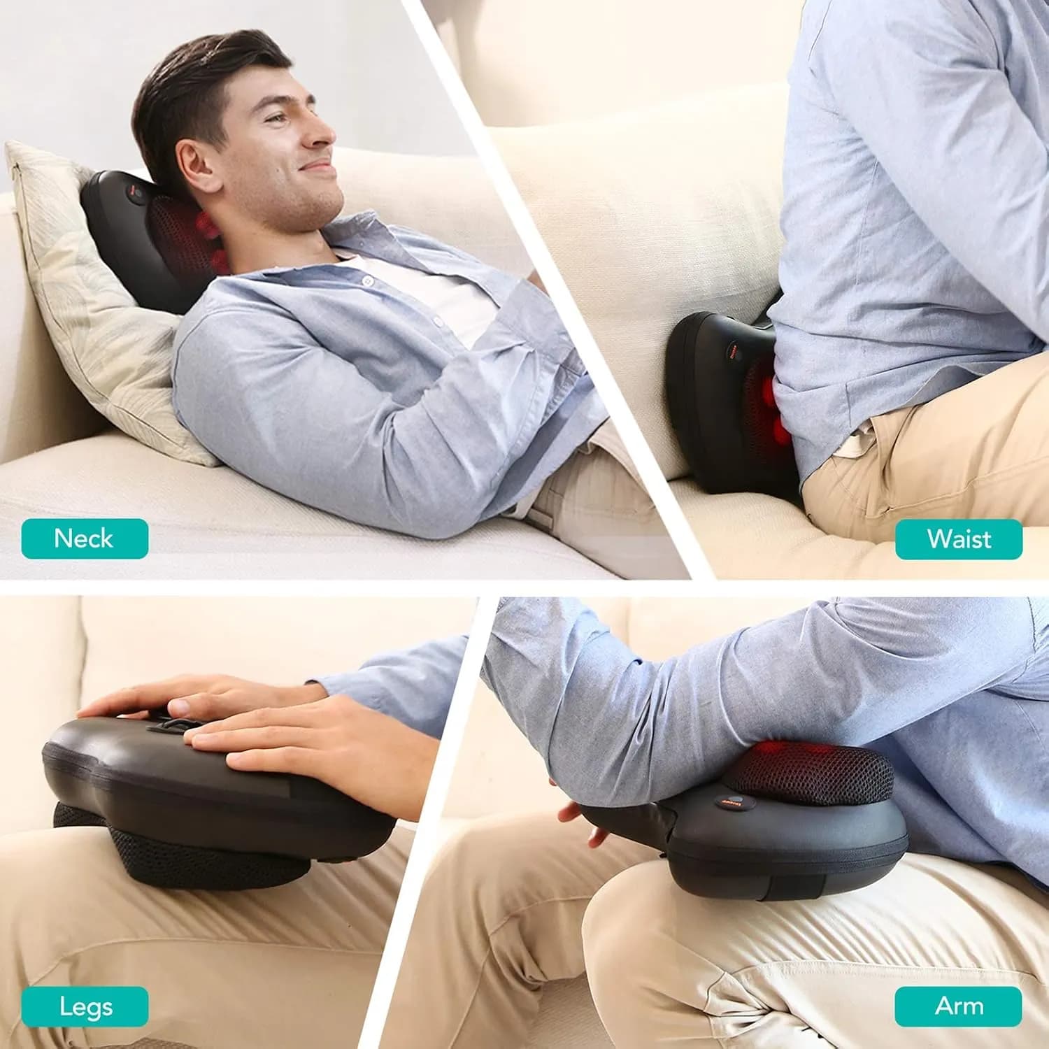 ماساژور گردن و شانه برند Naipo مدل MGP-129A — تصویر ۴