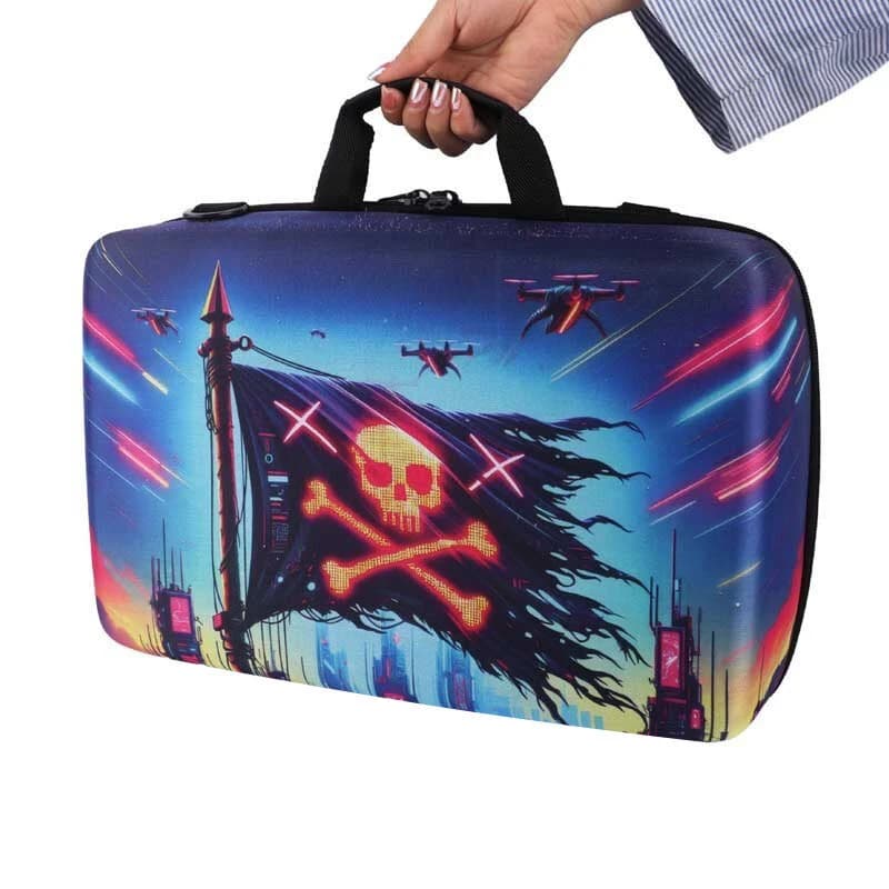 کیف کنسول بازی PS5 Slim طرح فانتزی — تصویر ۴