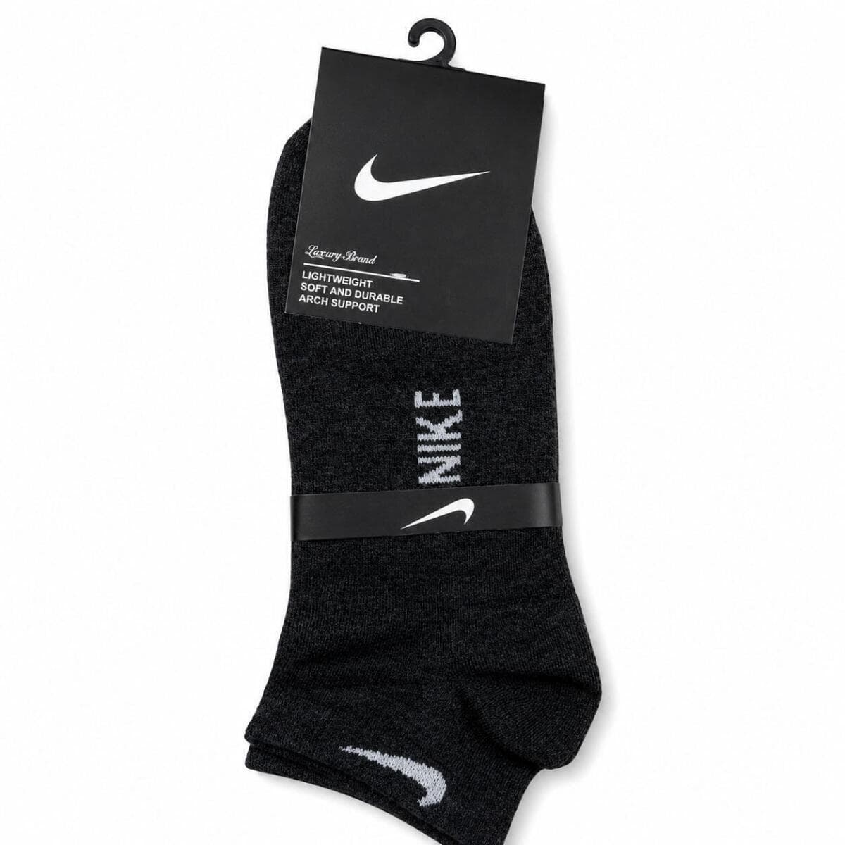 جوراب مچی زنانه خاكستری نایك NIKE — تصویر ۲