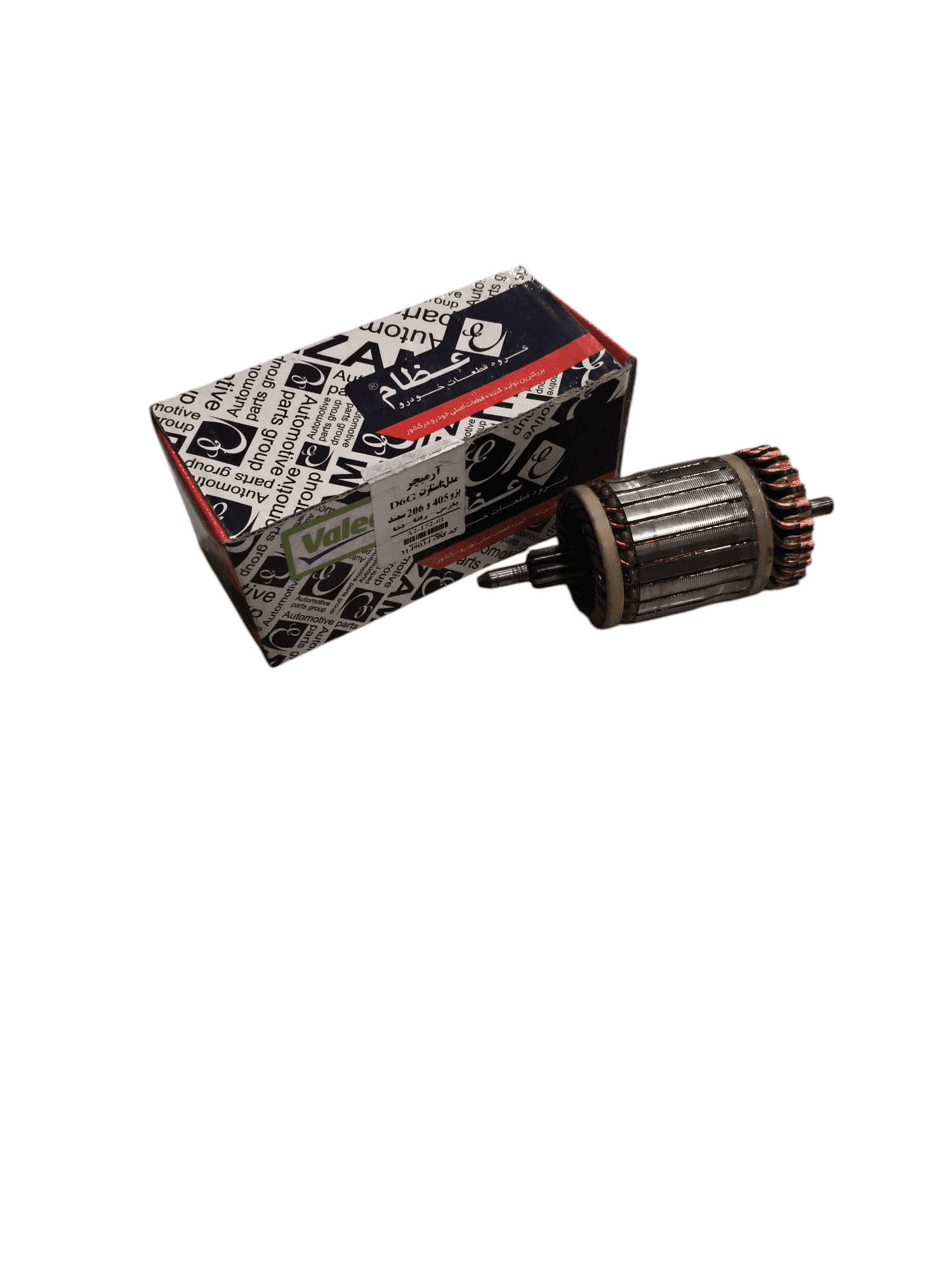 آرميچر استارت مدل D6G (طرح جدید) پژو پارس پژو 405 سمند رانا پژو 206 دنا برند عظام