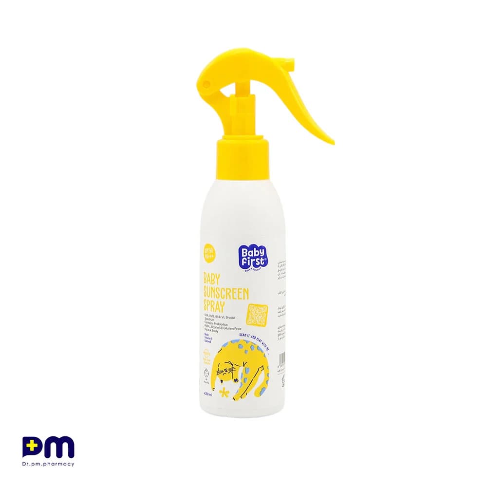 اسپری ضد آفتاب کودک SPF50 بیبی فرست — تصویر ۴