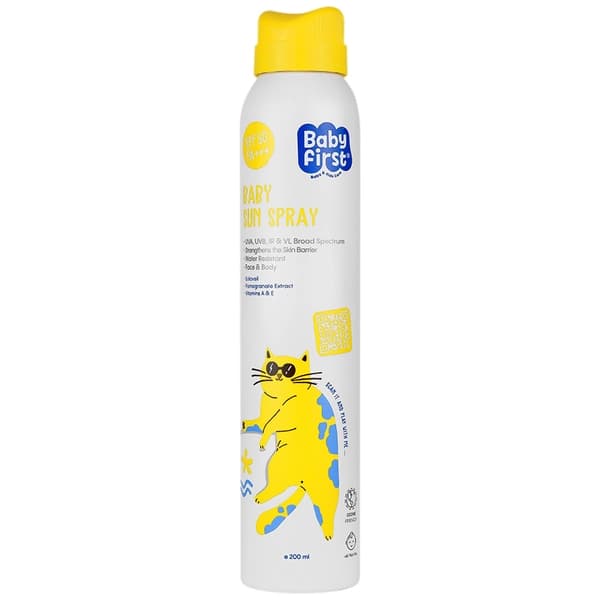 اسپری لوسیون ضد آفتاب SPF50 بیبی فرست — تصویر ۵