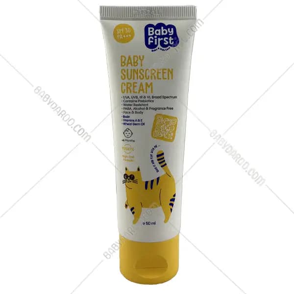 کرم ضد آفتاب کودکان بیبی فرست SPF30 — تصویر ۹
