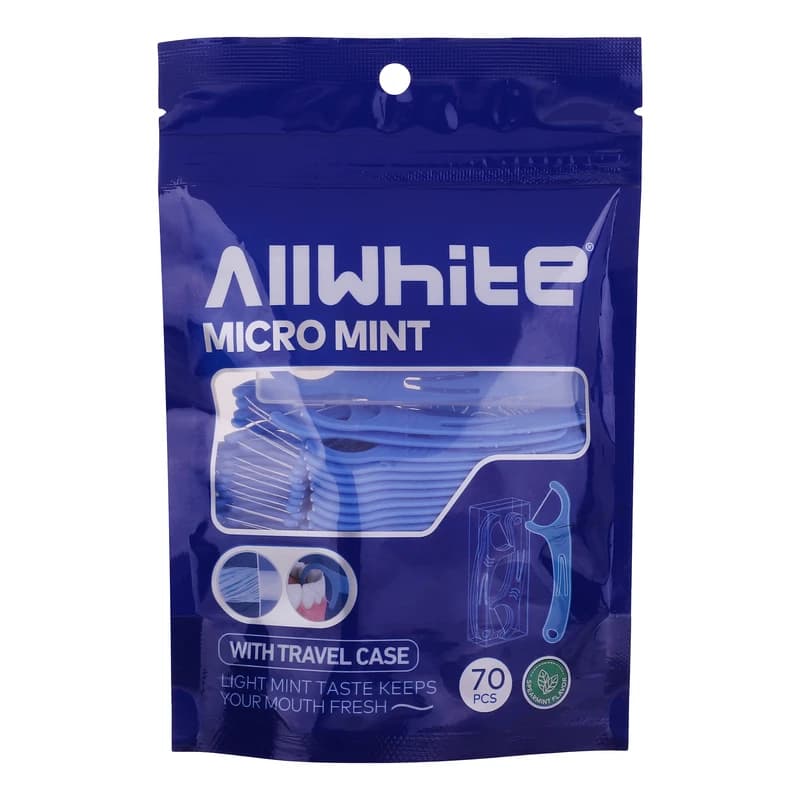 نخ دندان مدل micro mint بسته 70 عددی آل وایت