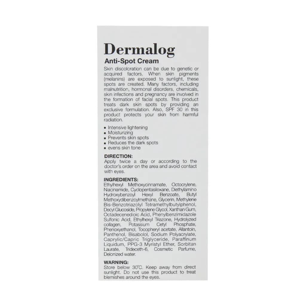 کرم ضد لک SPF30 درمالوگ — تصویر ۴