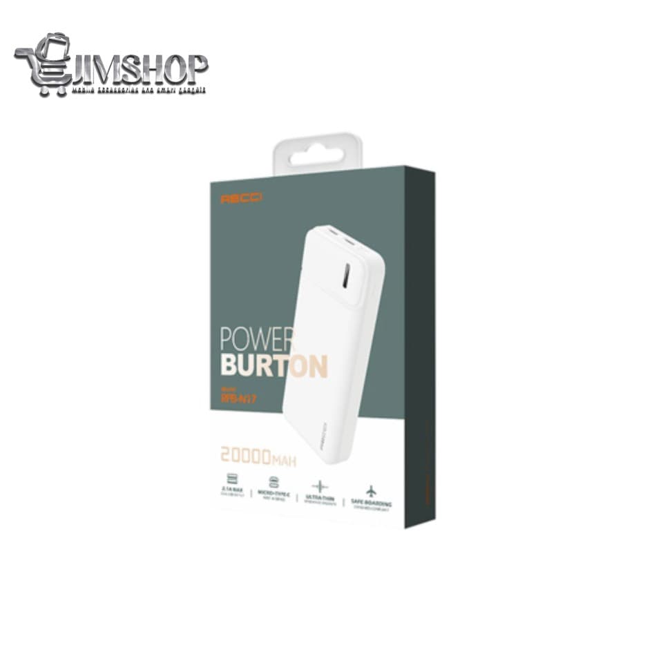 پاوربانک فست شارژ 20000 رسی Recci RPB-N17 Powerbank — تصویر ۳