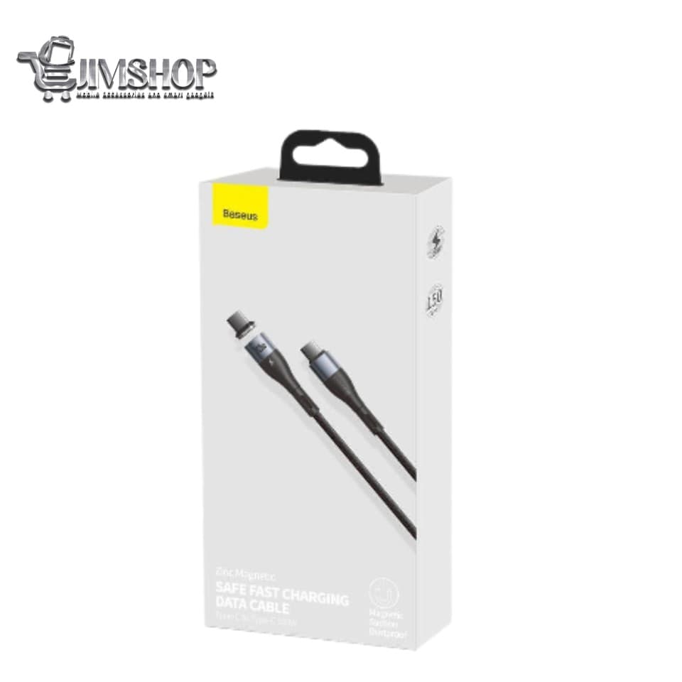 کابل تبدیل مگنتی فست شارژ Baseus CATXC-Q Type-C to Type-C 3A 1.5m — تصویر ۲