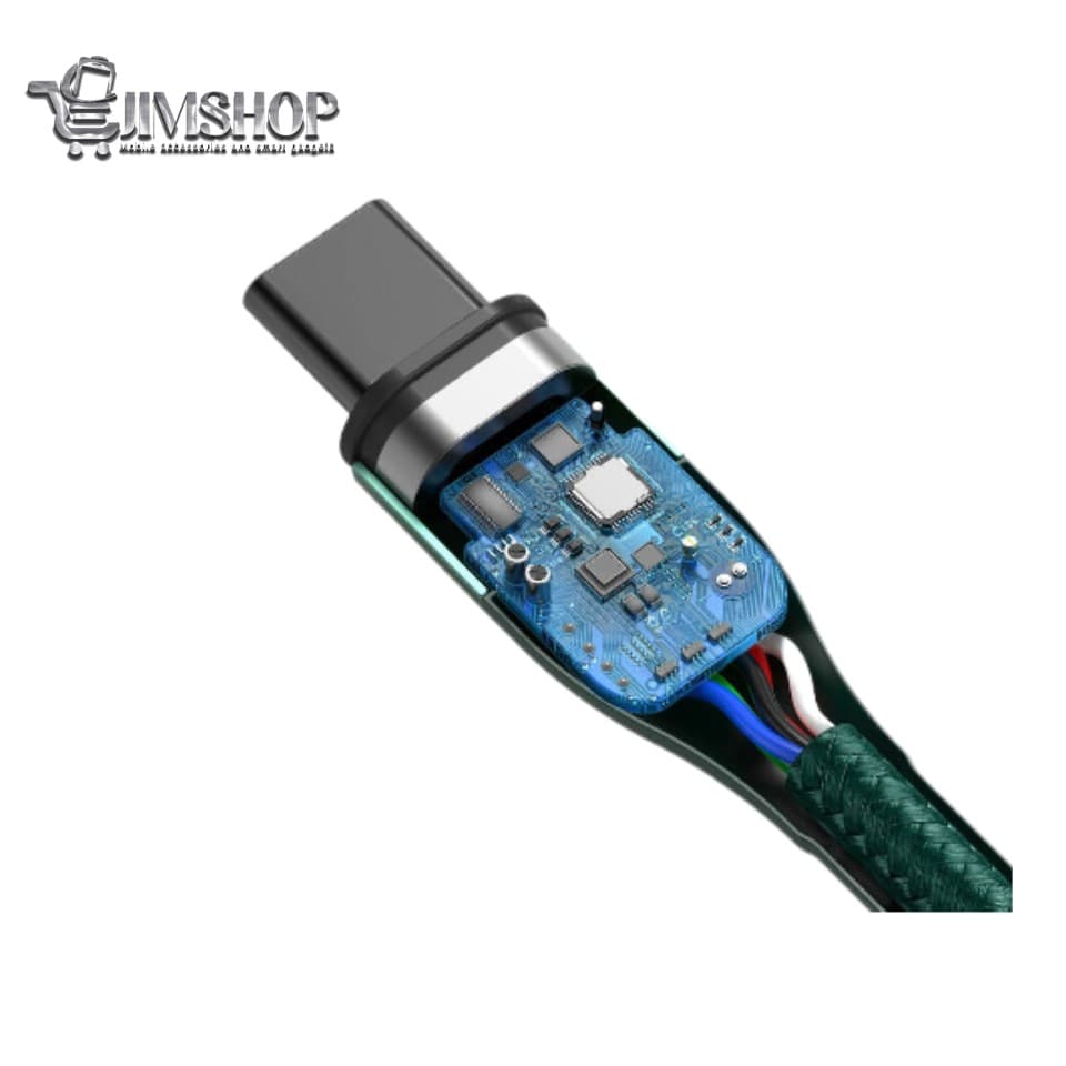 کابل تبدیل مگنتی فست شارژ Baseus CATXC-Q Type-C to Type-C 3A 1.5m — تصویر ۶