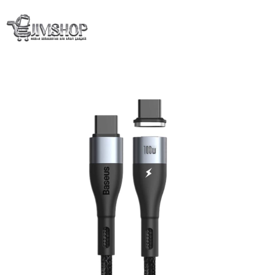 کابل تبدیل مگنتی فست شارژ Baseus CATXC-Q Type-C to Type-C 3A 1.5m — تصویر ۳