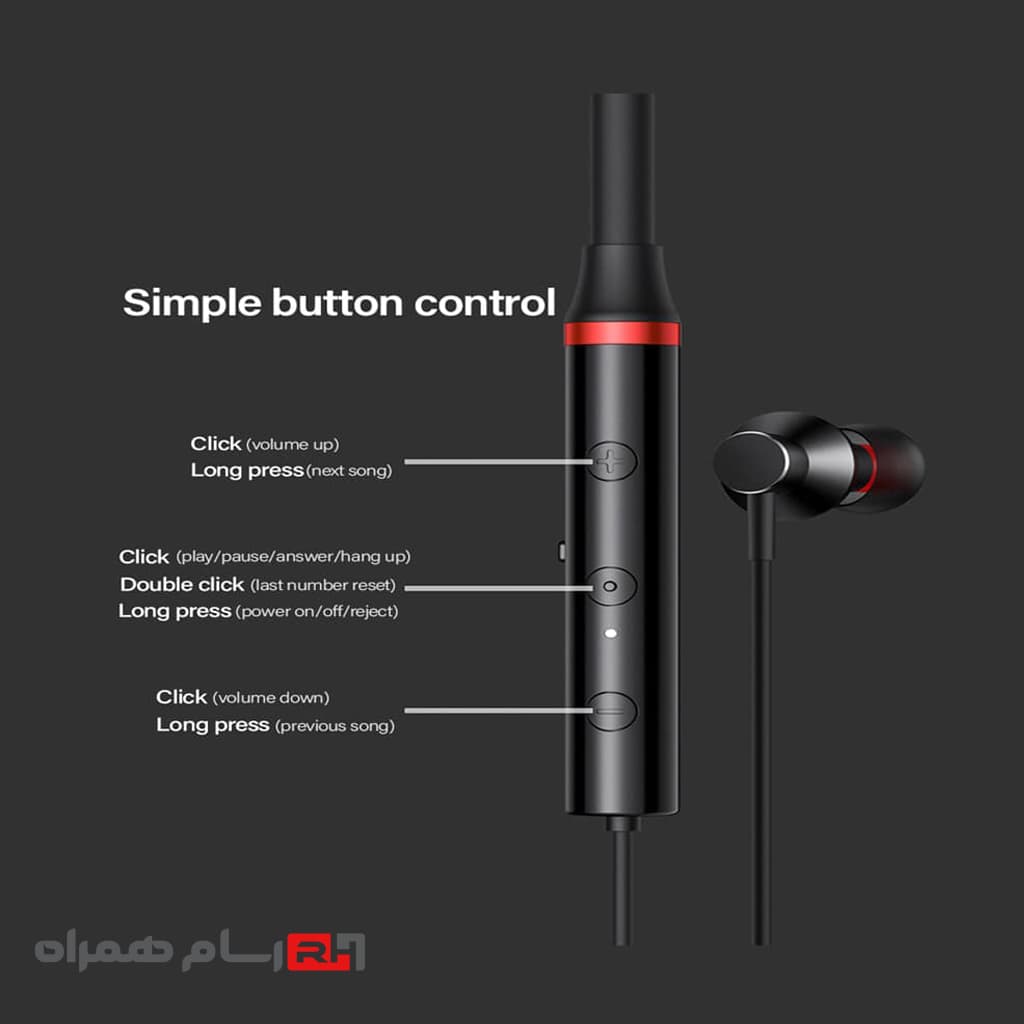 هندزفری بلوتوث لنوو مدل HE05X — تصویر ۸