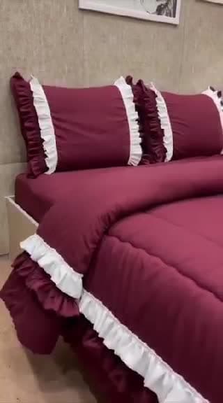 روتختی چیندار (سرویس خواب) دورو، تکرو، رنگبندی کامل،دوخت جدید(پس کرایه)