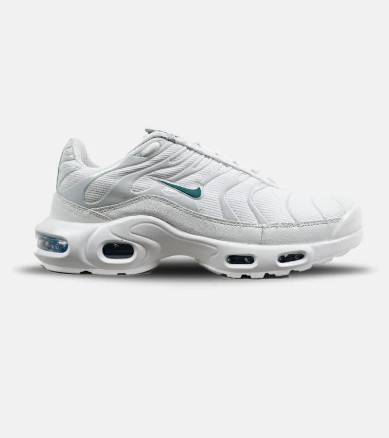 کتانی مردانه و زنانه سفید سبز NIKE AirMax Plus TN Ultra | مدل 6731