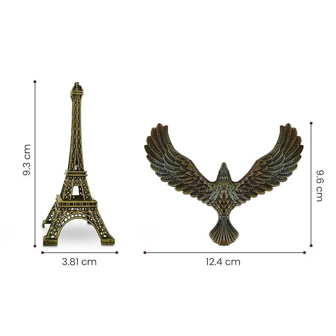 دکوری عقاب تعادلی روی برج ایفل مدل Balancing Eagle — تصویر ۱۲