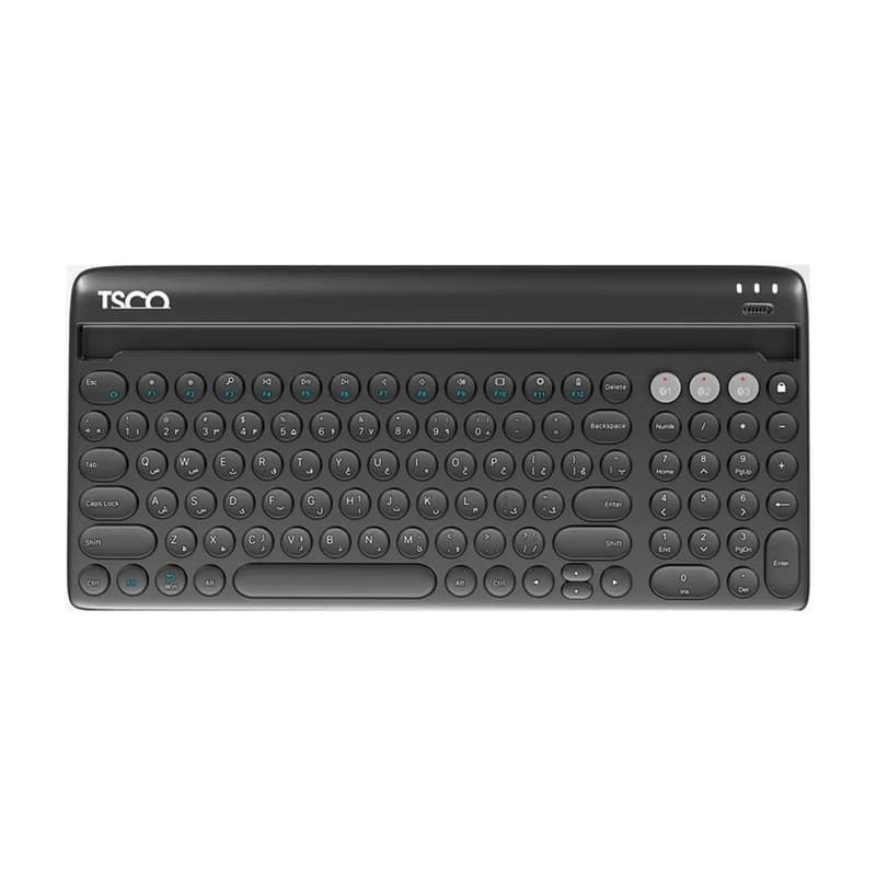 کیبورد بلوتوثی تسکو مدل TK 7322 Full-Size — تصویر ۷