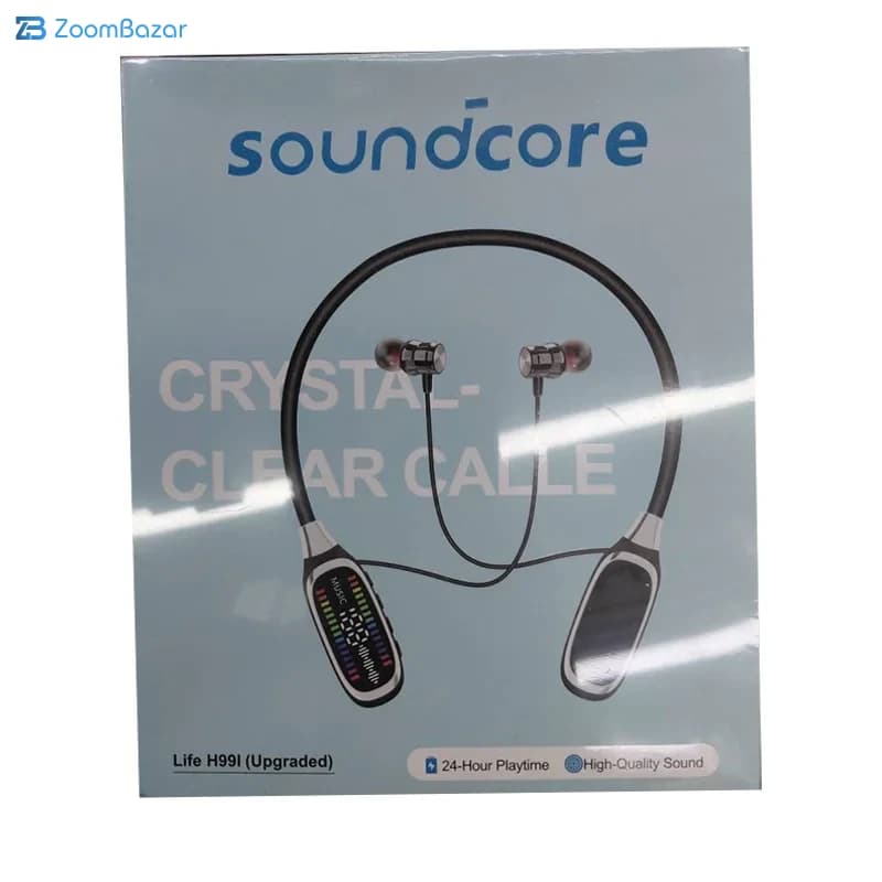 هندزفری بلوتوثی گردنی انکر مدل Soundcore life h991 — تصویر ۲