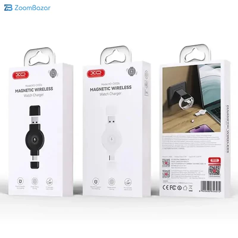 شارژر بی سیم اپل واچ ایکس او مدل CX026 — تصویر ۶