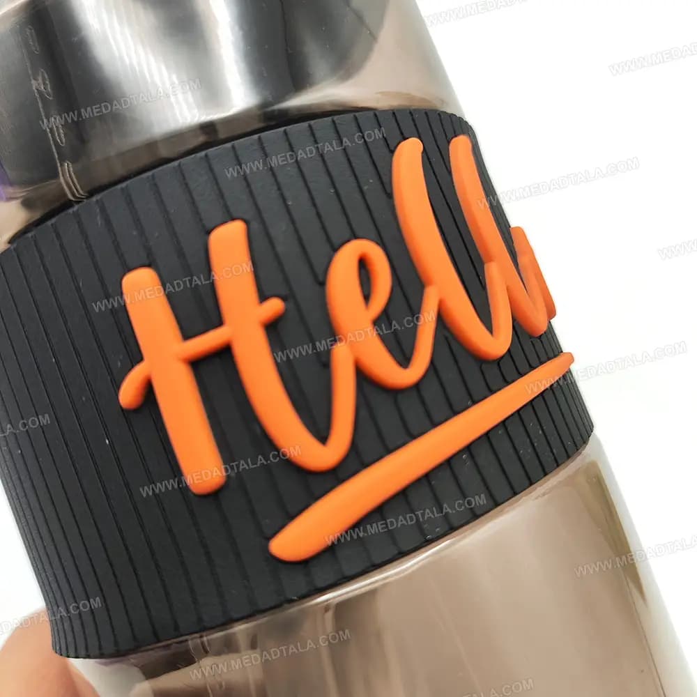 قمقمه نشکن 500 میل دور سیلیکونی Hello JG-005 — تصویر ۴
