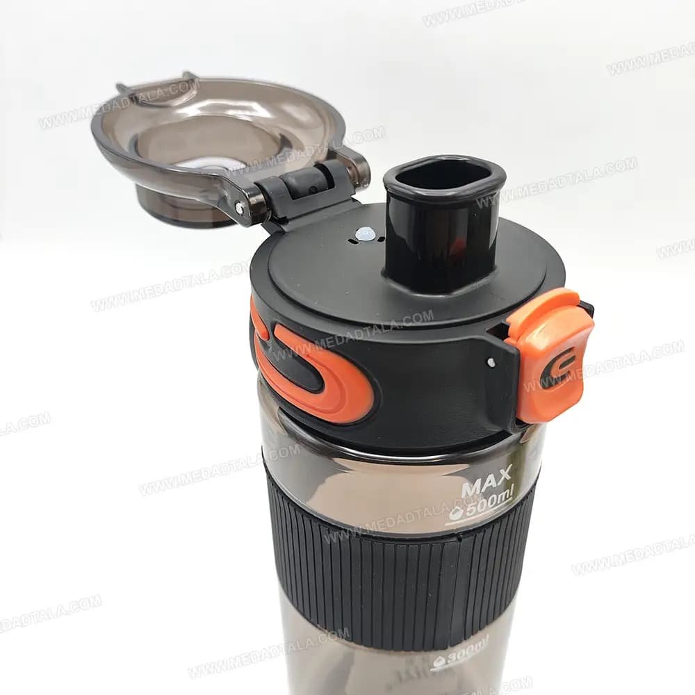 قمقمه نشکن 500 میل دور سیلیکونی Hello JG-005 — تصویر ۲
