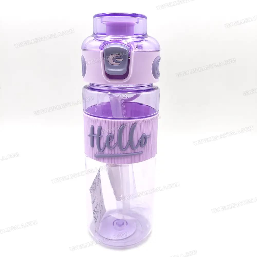 قمقمه نشکن 500 میل دور سیلیکونی Hello JG-005 — تصویر ۵