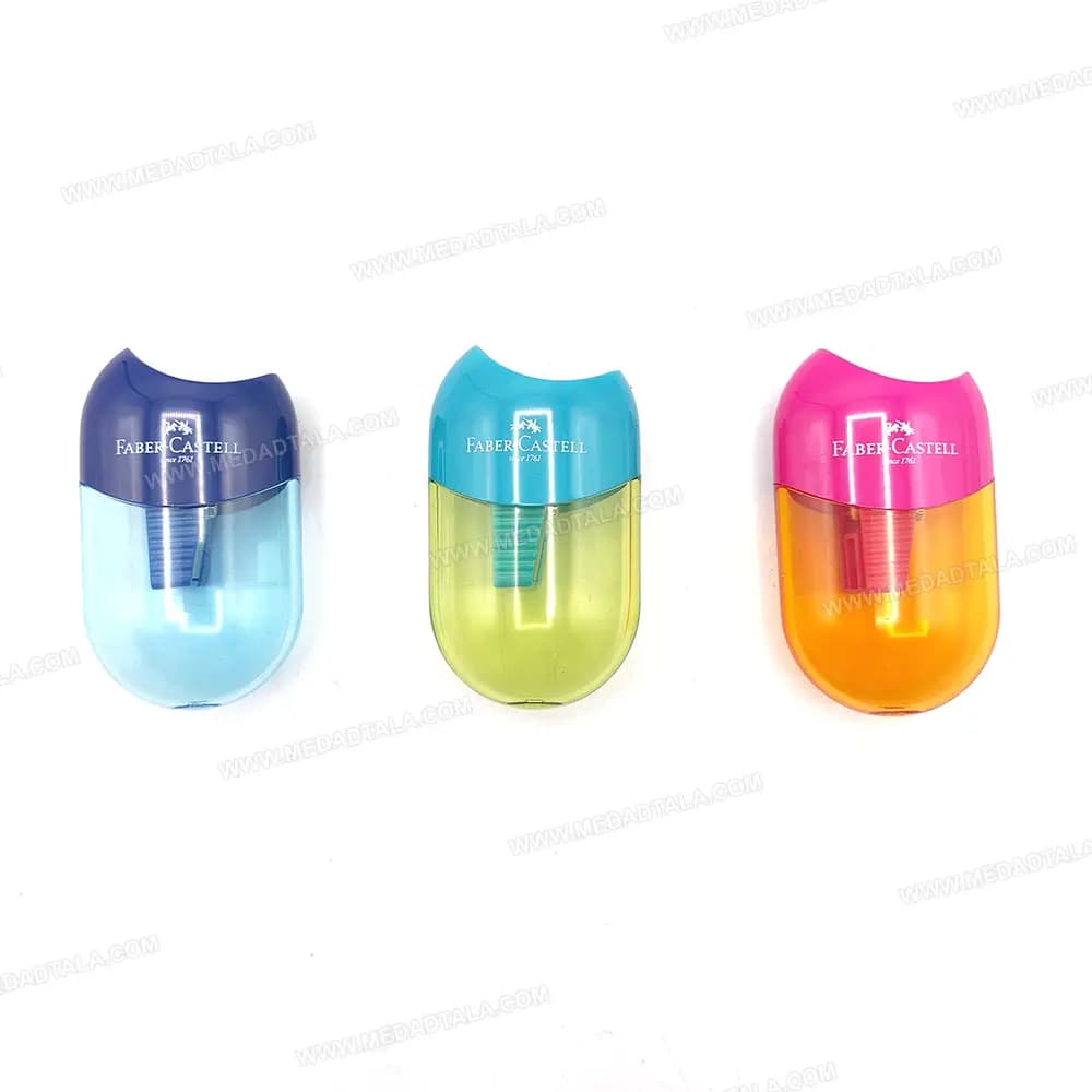 تراش مخزن دار پاستیلی اپل فابرکاستل FABER CASTELL Spitzer