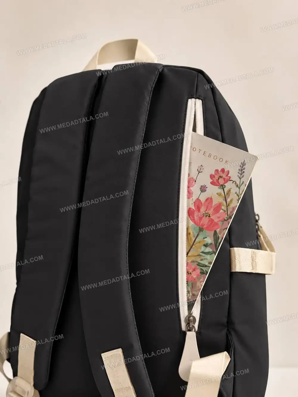 کوله پشتی رنگ مشکی وفس VEFS FUTURE AESTHETICS — تصویر ۳