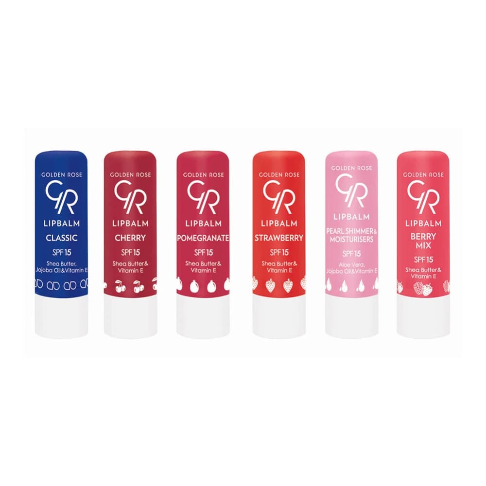 بالم لب گلدن رز SPF15 مدل CHERRY رنگ گیلاسی وزن 4.6 گرم — تصویر ۷