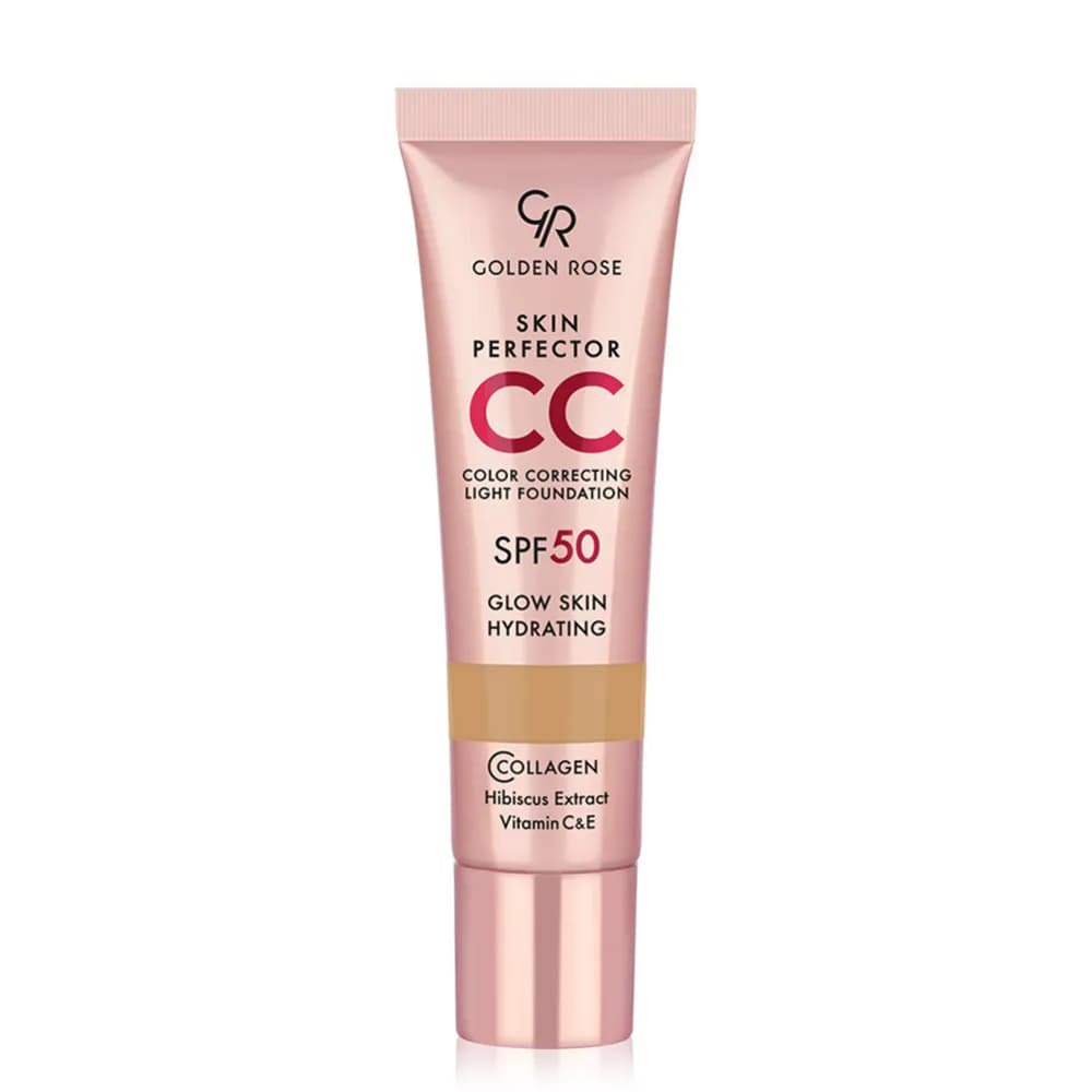 سی سی کرم گلدن رز مدل SKIN PERFECTOR CC شماره 103 NUDE رنگ نود حجم 30 میلی‌لیتر — تصویر ۹