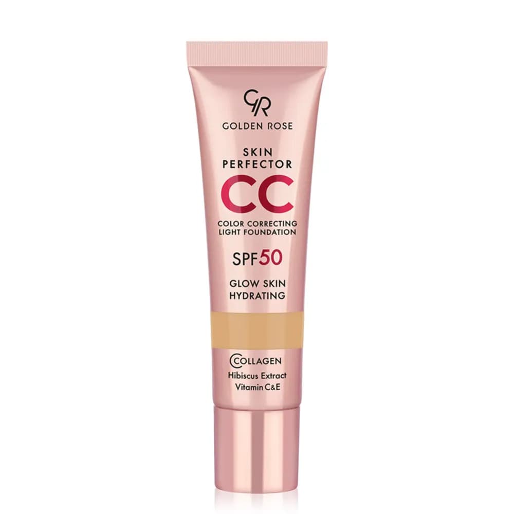 سی سی کرم گلدن رز مدل SKIN PERFECTOR CC شماره 102 NEUTRAL رنگ نچرال حجم 30 میلی‌لیتر — تصویر ۶