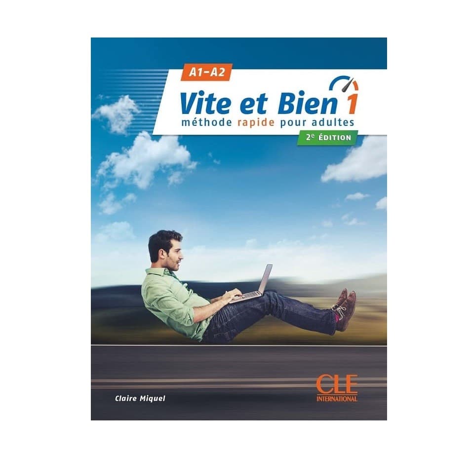 Vite et bien 1 2ème édition A1-A2 ویت ات بین یک ویرایش دوم سیاه و سفید — تصویر ۲