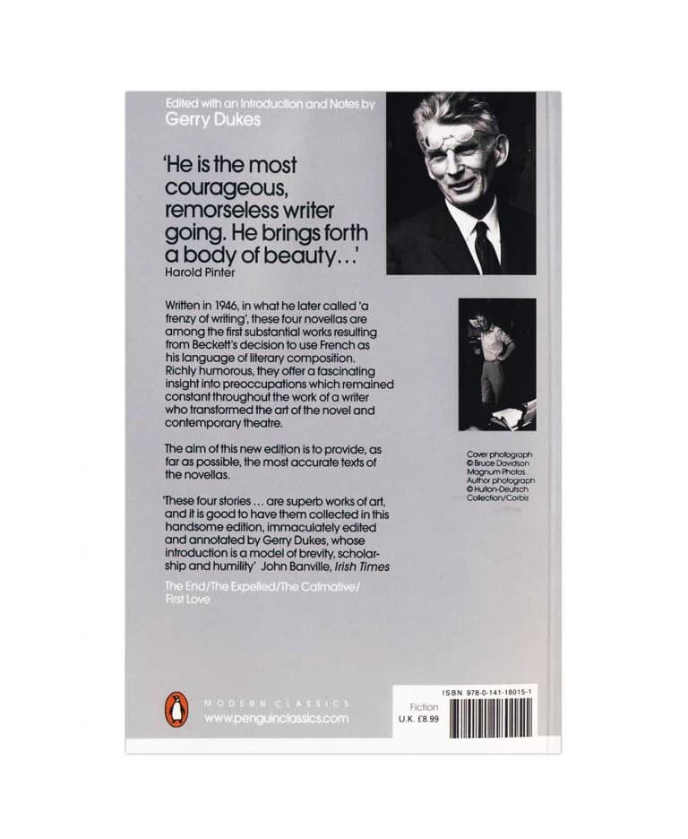 رمان انگلیسی First Love and Other Novellas اثر Samuel Beckett — تصویر ۲