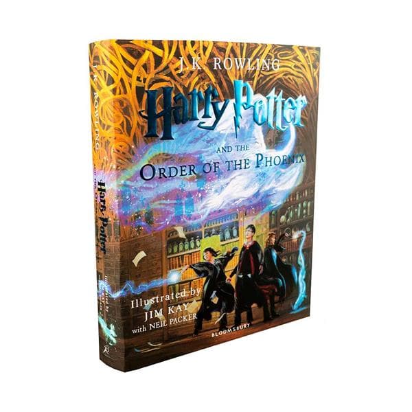 Harry Potter Illustrated Collection Hardcover پک کامل پنج جلدی هری پاتر مصور جلد سخت اثر J. K. Rowling — تصویر ۶
