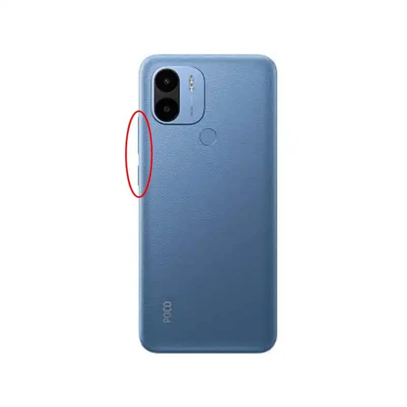 دکمه پاور و ولوم شیائومی پوکو Xiaomi Poco C51 — تصویر ۲