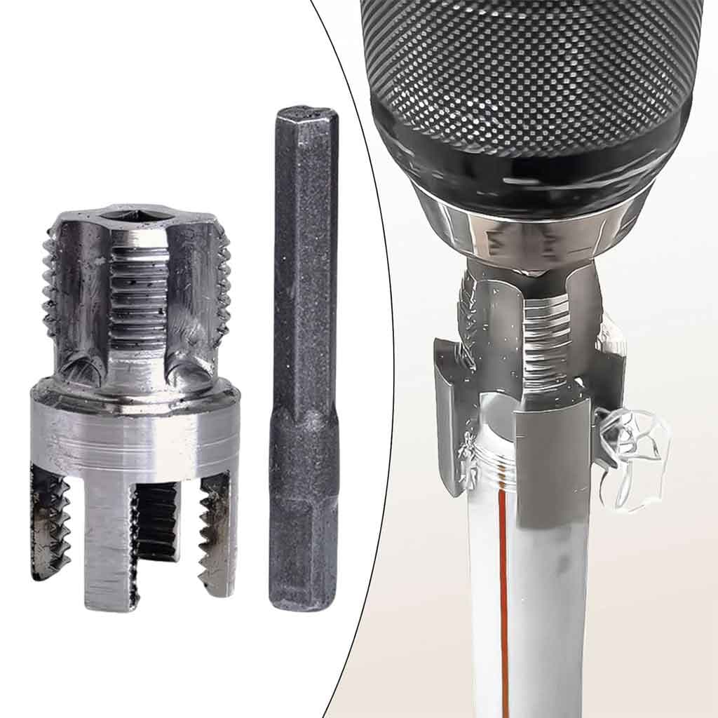 قلاویز و حدیده سر دریلی لوله اب مدل G-3/4 — تصویر ۷