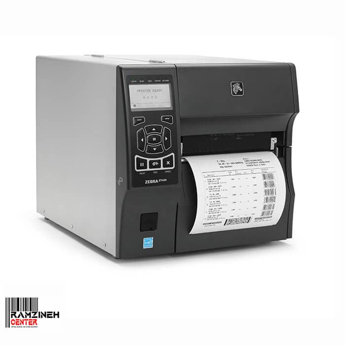 لیبل پرینتر صنعتی Zebra ZT420 300dpi