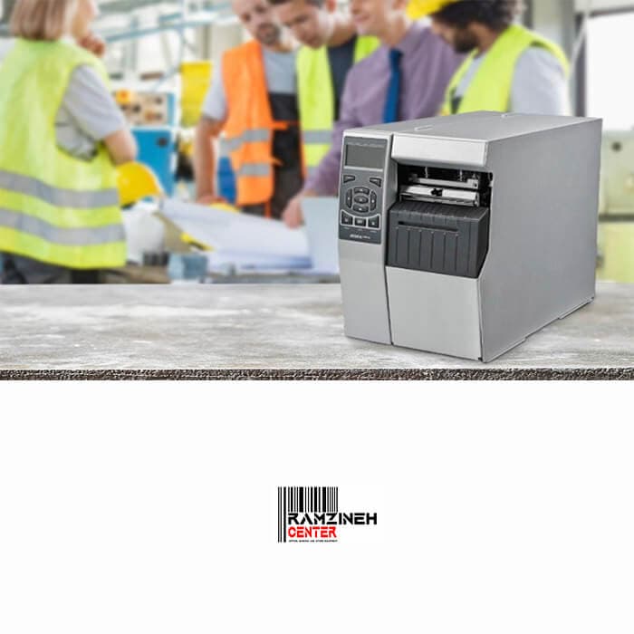 لیبل پرینتر صنعتی Zebra ZT510 300 dpi — تصویر ۹
