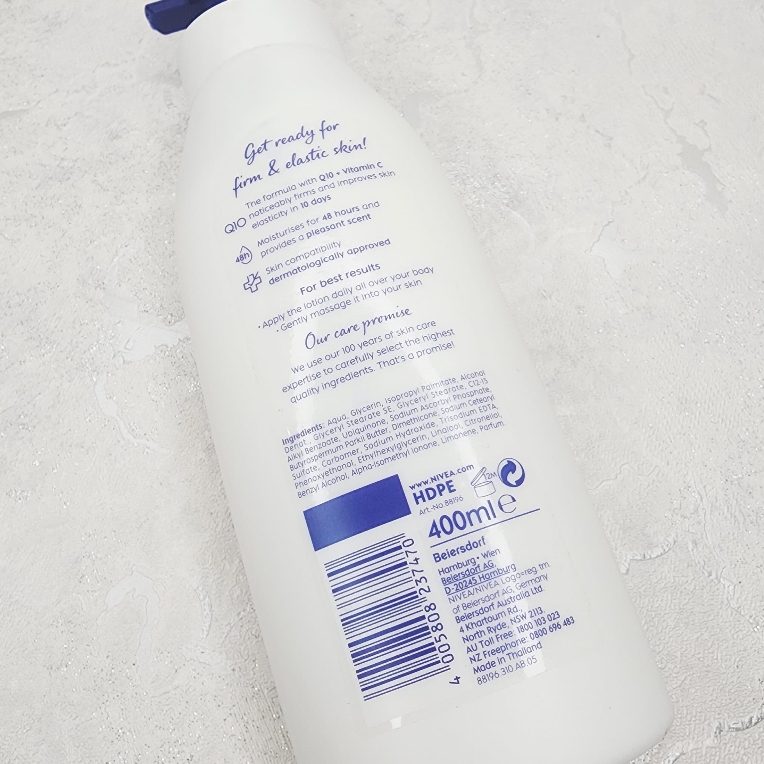 لوسیون بدن نیوا مدل Firming حاوی Q10 + Vitamin Cحجم 400 میل — تصویر ۶