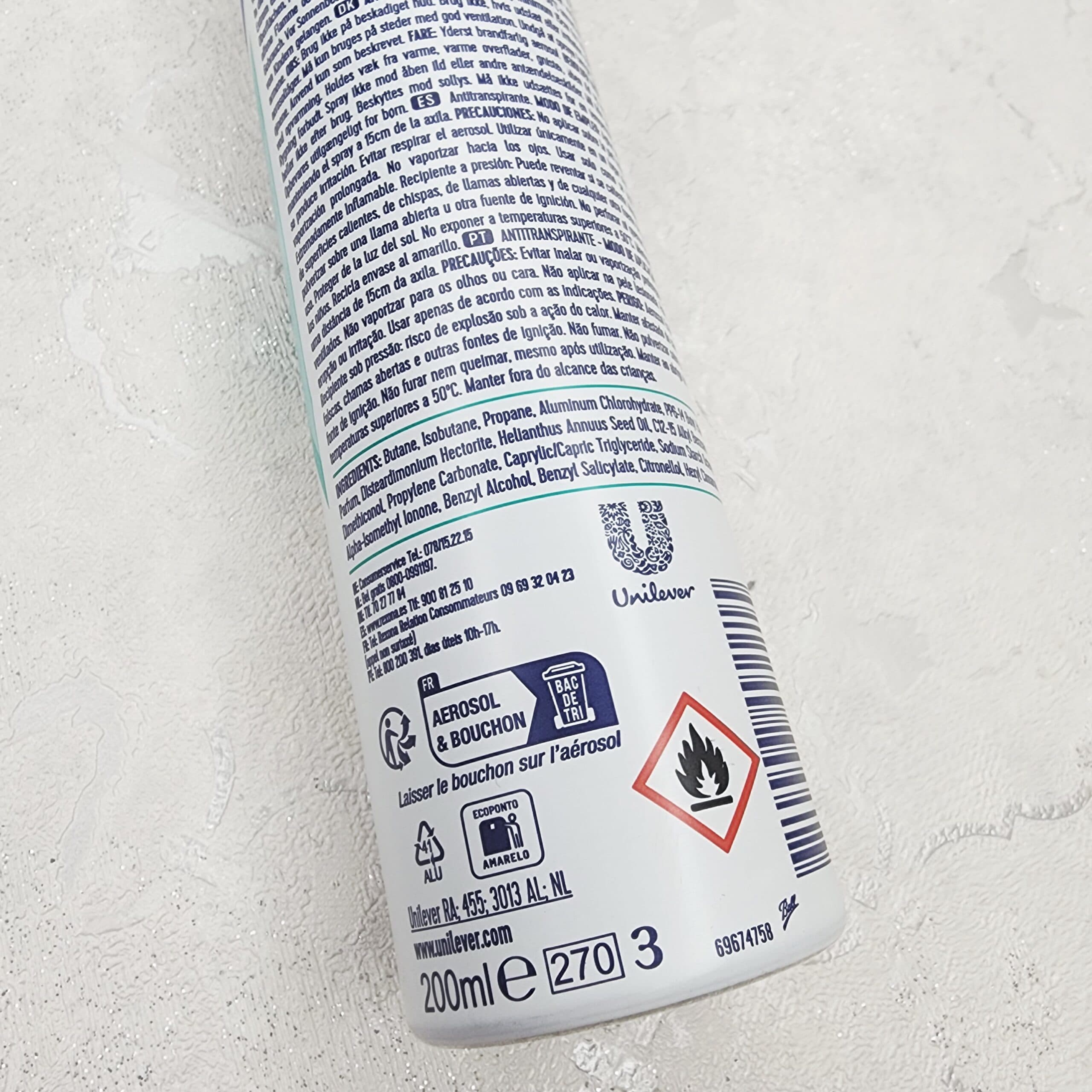 اسپری انگلیسی ضد تعریق زنانه رکسونا Rexona مدل Shower Fresh — تصویر ۶