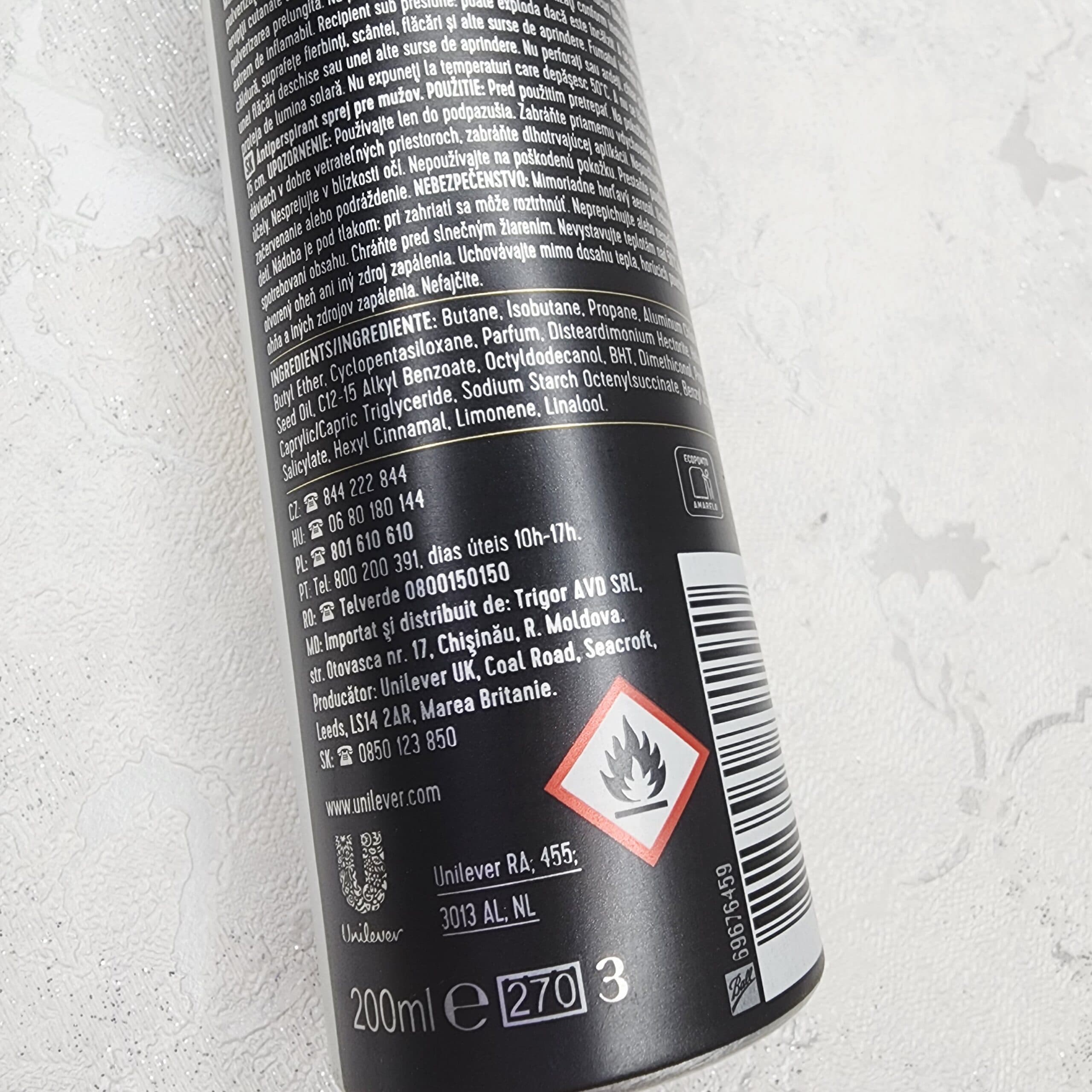 اسپری انگلیسی ضد تعریق مردانه رکسونا Rexona مدل Sport Defence — تصویر ۷