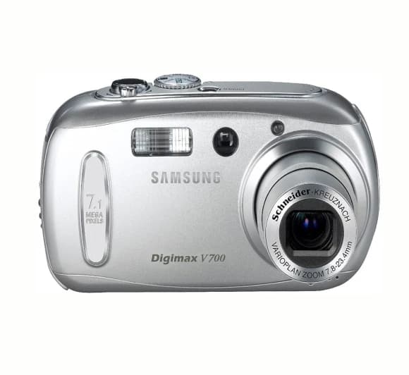 دوربین دیجیتال کلاسیک سامسونگ Samsung Digimax V700** استوک در حد نو — تصویر ۲