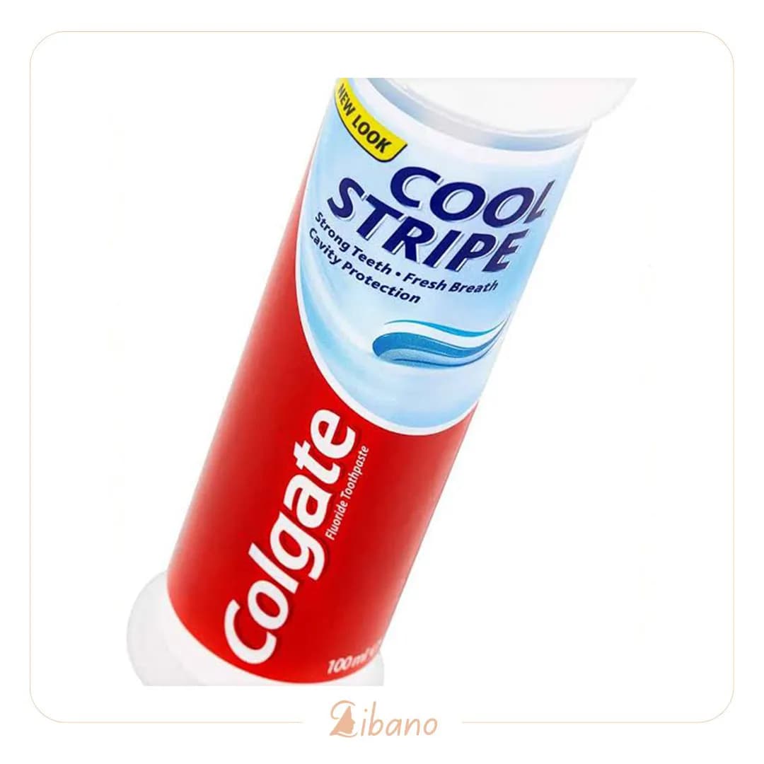 خمیر دندان پمپی کلگیت Colgate مدل cool striple حجم 100 میل — تصویر ۸