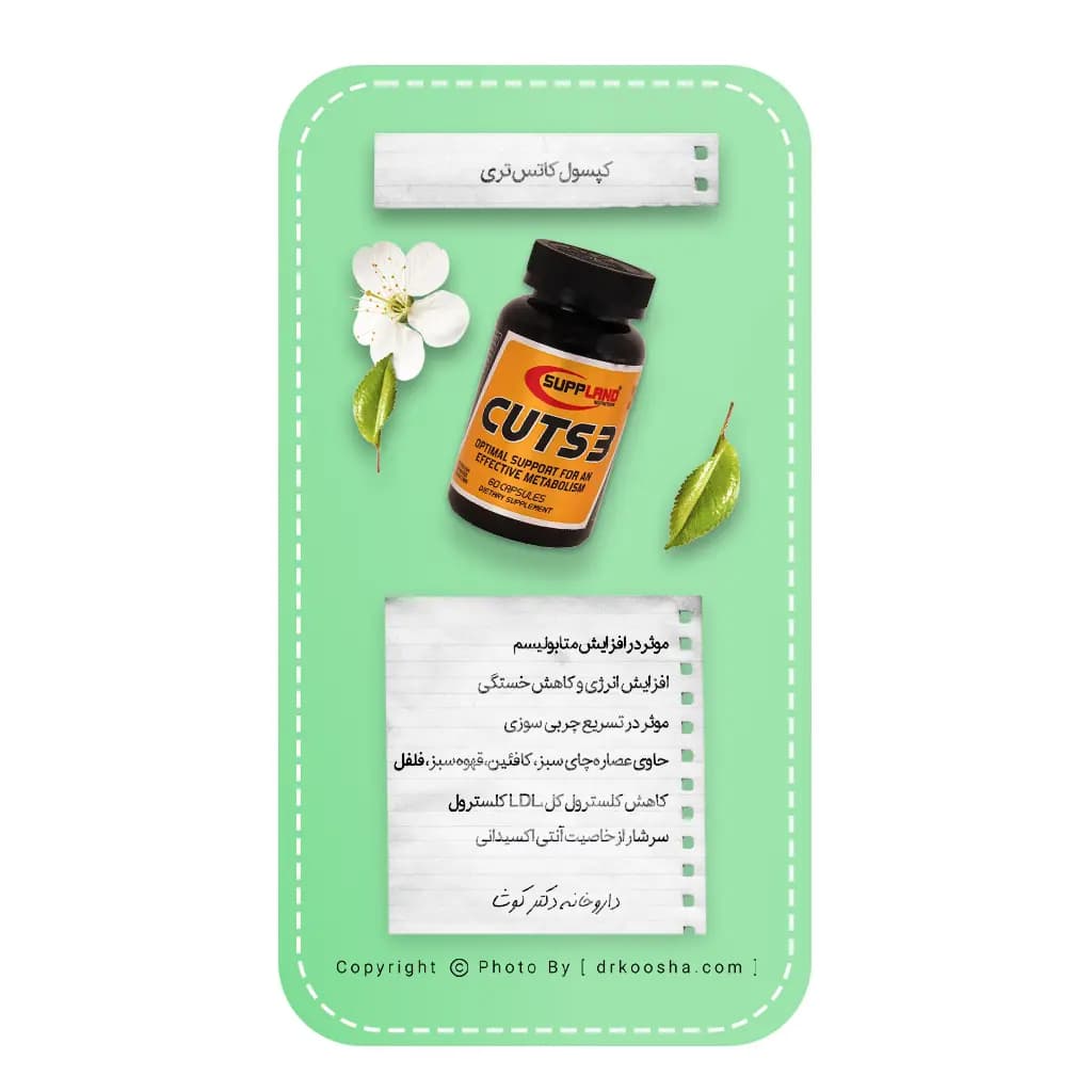 کپسول کاتس تری ساپلند 60 عددی — تصویر ۵