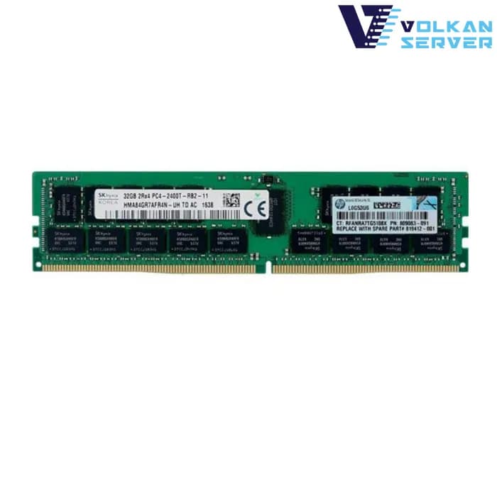 رم سرور HP RAM 32GB DDR4 2666V — تصویر ۲