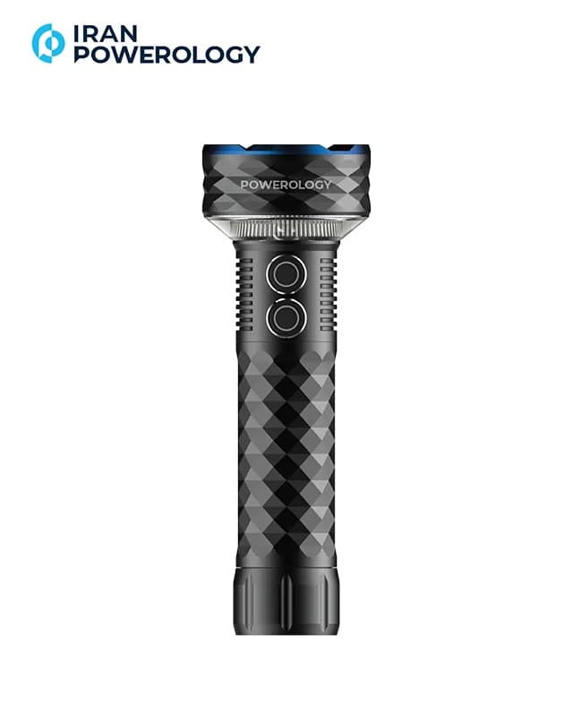 چراغ قوه پاورولوژی Powerology Lumos 4000mAh Work Light with Laser PWZF7857BK