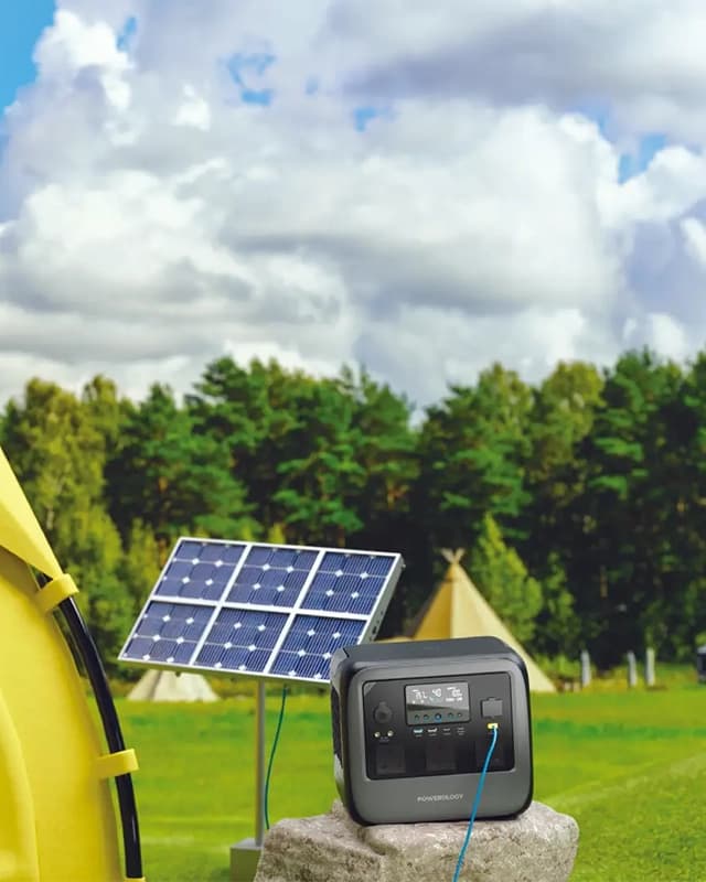 پاور استیشن 2000 وات پاورولوژی Powerology Pater IV 2000W Portable Power Station PWGC2000GY — تصویر ۷